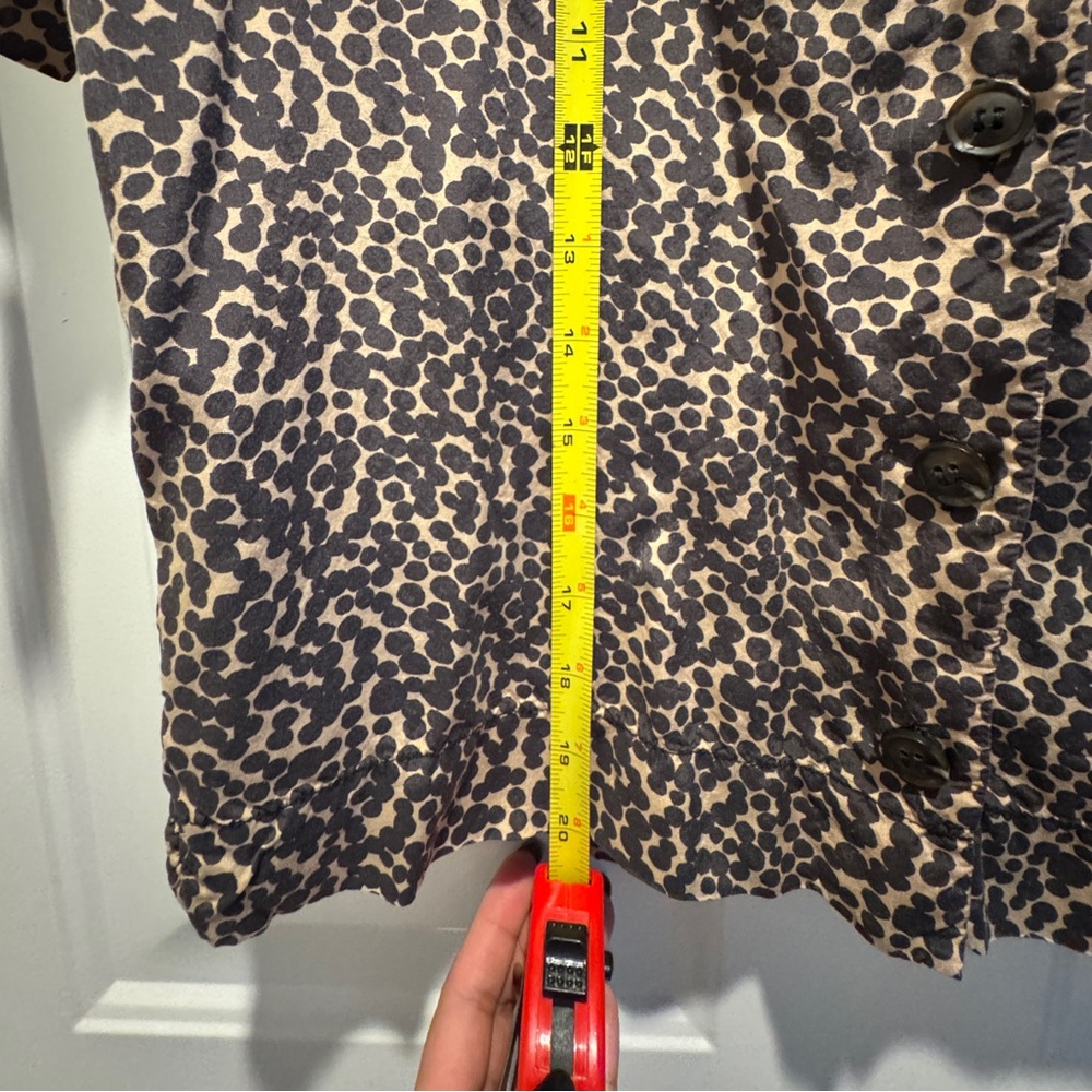 & Other Stories Leopard Print Blouse - Picture 12 of 12